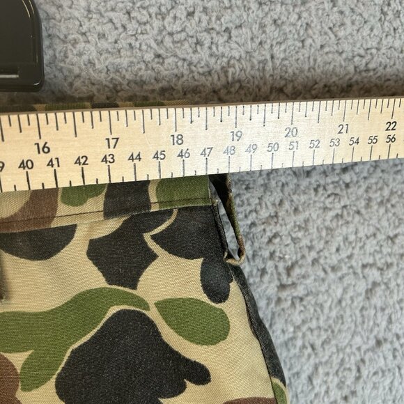 Vtg Woodland Erdl Camo Lined Hunting Pants w/Knit Cuffs sz 38 Large Union Made - Picture 3 of 7